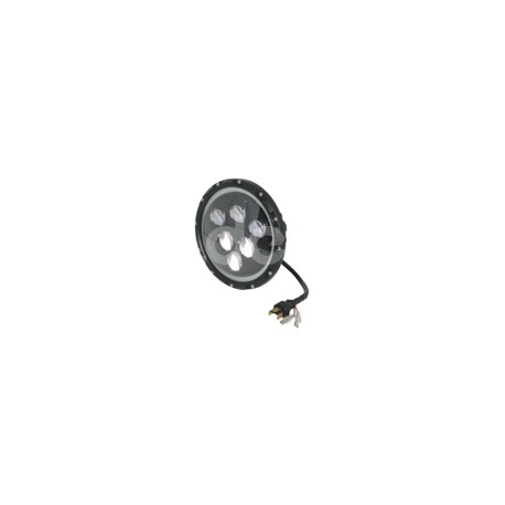 FARO DE LED REDONDO 6LED/OJO ANGEL 60W 10-30V 10WPaquete:1.00