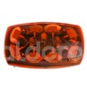 TORRETA 15" LED AMBAR 18 CAMBIOS 12-24V IMAN ECCOPaquete:1.00