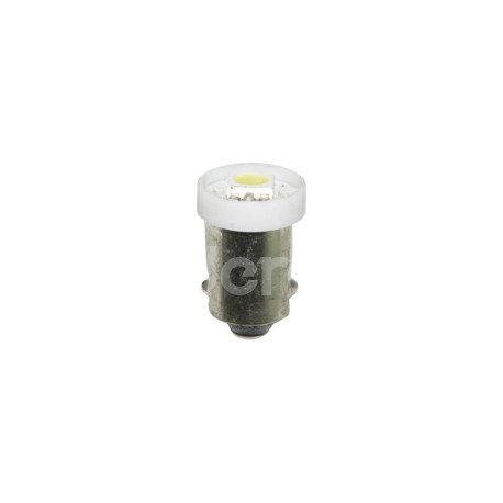 FOCO LED TABLERO T10-1SMD BA9S 12V BLANCO. No. T10Paquete:1.00