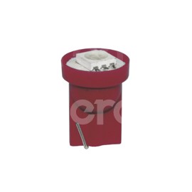 FOCO LED TABLERO T10-1SMD 12V ROJO. No. T10-1SMD-RPaquete:1.00