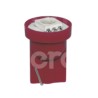 FOCO LED TABLERO T10-1SMD 12V ROJO. No. T10-1SMD-RPaquete:1.00