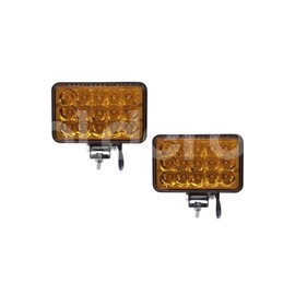 UNIDAD 4652/4656 15 LEDS 6.5" AMBAR 2 PIEZAS ALTA/Paquete:1.00