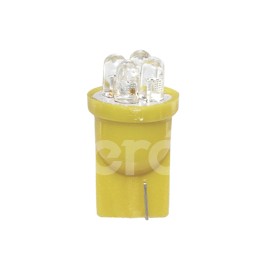 FOCO LED 158 12V 4 LEDS   AMARILLO BLISTER (2 PIEZPaquete:1.00
