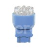 FOCO LED 3157 12V 12 LEDS   AZUL BLISTER (2 PIEZASPaquete:1.00