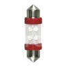 FOCO LED FUSIBLE 6418 12V 4 LED LUZ INTERIOR ROJOPaquete:1.00