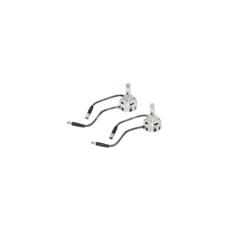 FOCO LED TURBO H3 KIT (2 PZAS) 12V 6000KPaquete:1.00