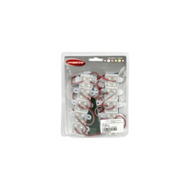 TABLILLA LED 35X35mm 4LED PIRANHA ROJO EN-MDL-014RPaquete:1.00