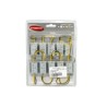 TABLILLA LED 50X23X8mm 12LED 3528SMD TAPA AMBAR ENPaquete:1.00