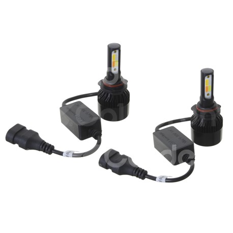 FOCO LED C6 4 COLORES COB 9006 KIT (2 PIEZAS) 30WPaquete:1.00