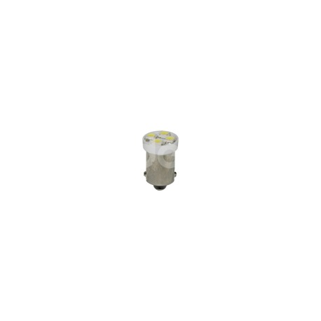 FOCO LED FUSIBLE T10 BA9S-4SMD 3528SMD 12V BLANCOPaquete:1.00