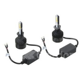 FOCO LED C6 4 COLORES COB H1 KIT (2 PIEZAS) 30W 60Paquete:1.00