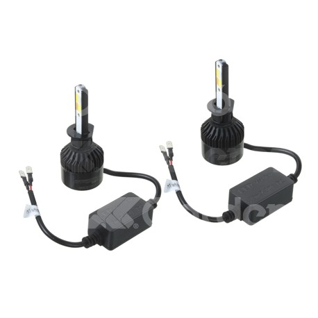 FOCO LED C6 4 COLORES COB H1 KIT (2 PIEZAS) 30W 60Paquete:1.00