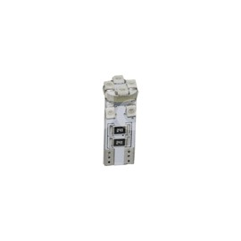 FOCO LED FUSIBLE T10 CANBUS 8SMD 3528SMD 12V ROJOPaquete:1.00