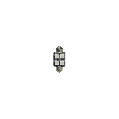 FOCO LED FUSIBLE CANBUS 4SMD 5050SMD 12V ROJO (2 PPaquete:1.00