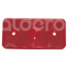 PLAFON LATERAL CON RETRO REFLECTOR ROJO MARCO POLOPaquete:1.00