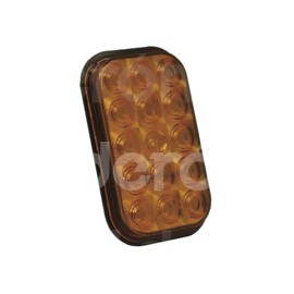 PLAFON RECTANGULAR LED AMBAR STOP/DIRECCIONAL G450Paquete:1.00