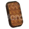 PLAFON RECTANGULAR LED AMBAR STOP/DIRECCIONAL G450Paquete:1.00