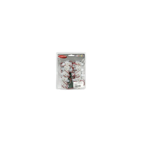 TABLILLA LED 35X35mm 4LED PIRANHA ROJO EN-MDL-014RPaquete:1.00