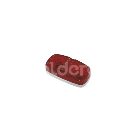 PLAFON DOBLE OPTICA FOCO PELLIZCO ROJO 2222RPaquete:1.00