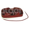 PLAFON DOBLE OPTICA  ROJOPaquete:1.00