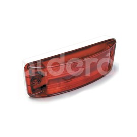 PLAFON LATERAL ROJO RECTANGULAR 46802  GROTEPaquete:1.00