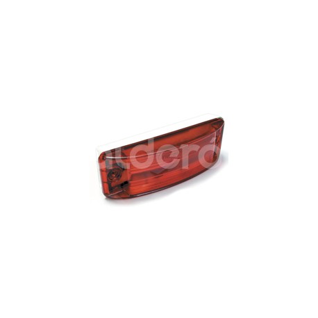 PLAFON LATERAL ROJO RECTANGULAR 46802  GROTEPaquete:1.00