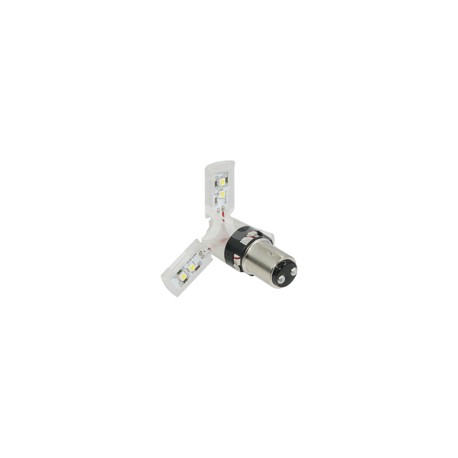 FOCO LED 1157 12V 24 LED 3528SMD BLANCO FLASH (2 PPaquete:1.00