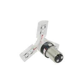 FOCO LED 1157 12V 24 LED 3528SMD AZUL FLASH (2 PIEPaquete:1.00