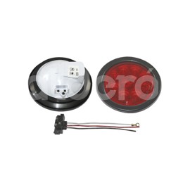 PLAFON SELLADO 4" ROJO 10 LEDS GIRATORIO 8026RPaquete:1.00