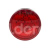 PLAFON LED CON 3 TORNILLOS FIJO CROMADO ROJO  941-Paquete:1.00