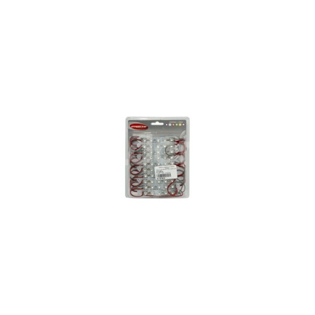 TABLILLA LED 90X14mm 5 LED PIRANHA ROJO EN-MDL-007Paquete:1.00
