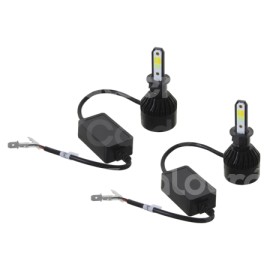 FOCO LED C6 3 COLORES COB H3 KIT (2 PIEZAS) 30W 60Paquete:1.00