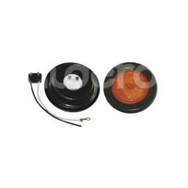 PLAFON SELLADO 2" AMBAR FOCO FIJO 2241APaquete:1.00