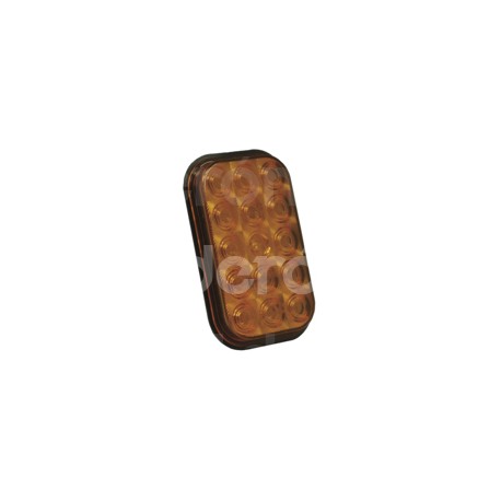 PLAFON RECTANGULAR LED AMBAR STOP/DIRECCIONAL G450Paquete:1.00