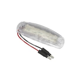 PLAFON LATERAL 12 LEDS CRISTAL ROJO FIJO  TK-TLS15Paquete:1.00
