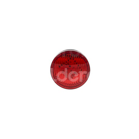 PLAFON LED CON 3 TORNILLOS FIJO CROMADO ROJO  941-Paquete:1.00