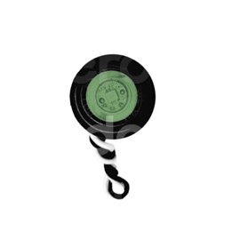 PLAFON SELLADO 3/4 1 LED CON GROMMET VERDE 8061VPaquete:1.00