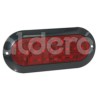 PLAFON OVALADO EXTRA PLANO ROJO 21 LED ALTA/BAJA PPaquete:1.00