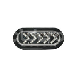 PLAFON SELLADO OVAL 35 LED FLECHA BLANCO EN-PL035-Paquete:1.00