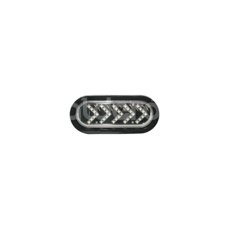 PLAFON SELLADO OVAL 35 LED FLECHA BLANCO EN-PL035-Paquete:1.00