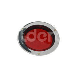 PLAFON 4" 44 LED ROJO FLECHA MOVIMIENTO CROMO EN-PPaquete:1.00