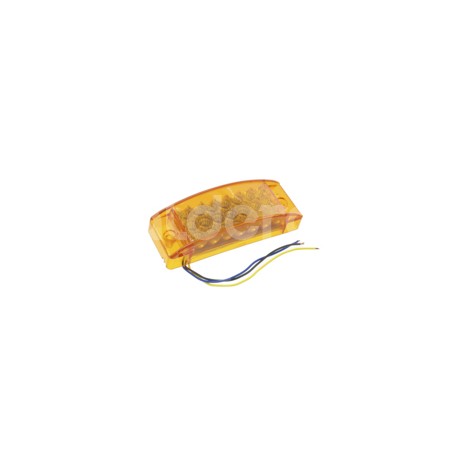 PLAFON LATERAL RECTANGULAR 21 LEDS AMBAR ALTA -HIGPaquete:1.00