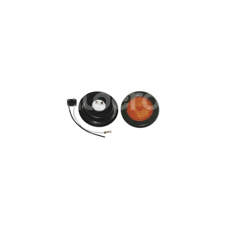 PLAFON SELLADO 2" AMBAR FOCO FIJO 2241APaquete:1.00