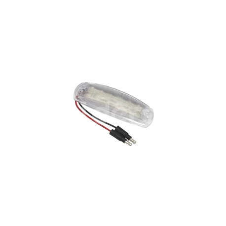 PLAFON LATERAL 12 LEDS CRISTAL ROJO FIJO  TK-TLS15Paquete:1.00