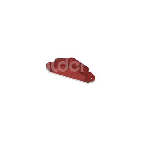 PLAFON LATERAL 3 LEDS ROJO FIJO TK-TLS171RPaquete:1.00