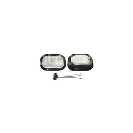 PLAFON RECTANGULAR 15"LED ROJO DE MOVIMIENTO CRISTPaquete:1.00