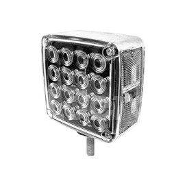 DIRECCIONAL CUADRADO 1 TORNILLO 34 LED SIN MOVIMIEPaquete:1.00