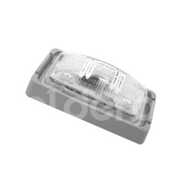 PLAFON CABINA AMBAR 4 LED MOV.ESTROBO LENTE CRISTAPaquete:1.00