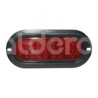 PLAFON SELLADO OVAL 26 LED ROJO EN-PL026-RPaquete:1.00