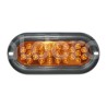 PLAFON SELLADO OVAL 26 LED AMBAR EN-PL026-APaquete:1.00